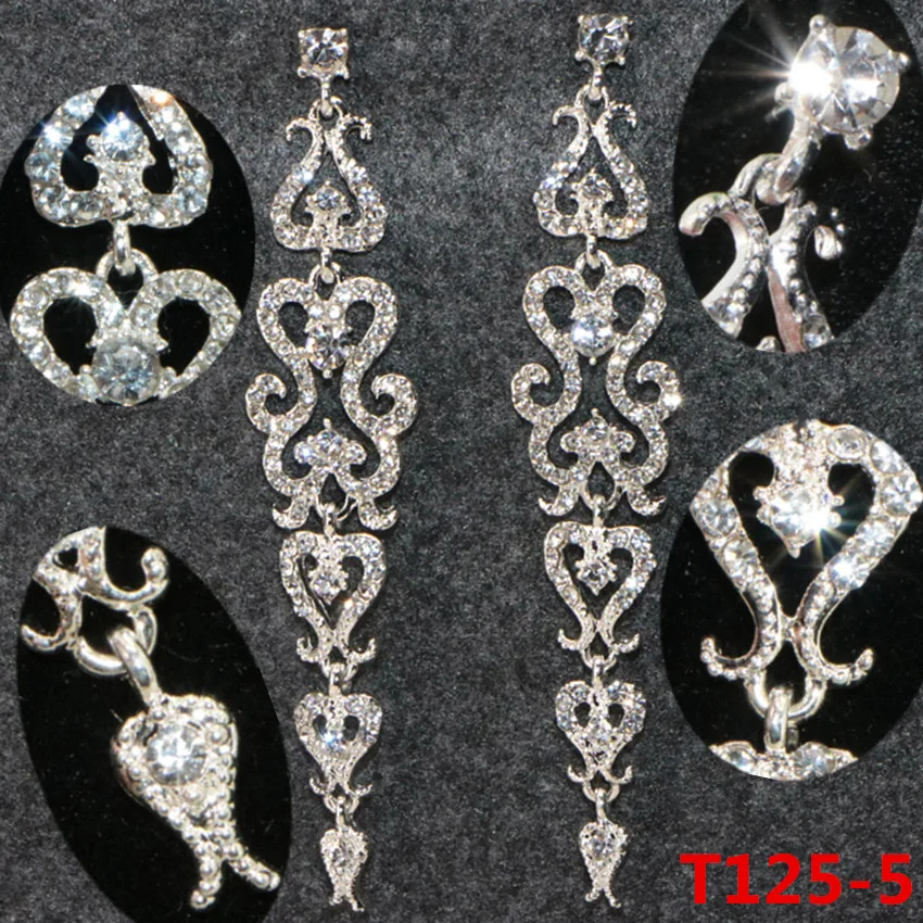 2 Gift from mother of Austria diamond stud earrings, classic retro Girl Birthday Gift (6)