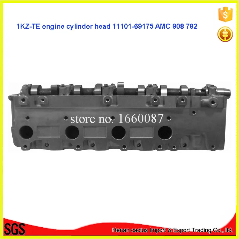 Полный 1KZ 1KZ-TE части головки цилиндра 11101-69175 для Toyota land cruiser prado Год 2000