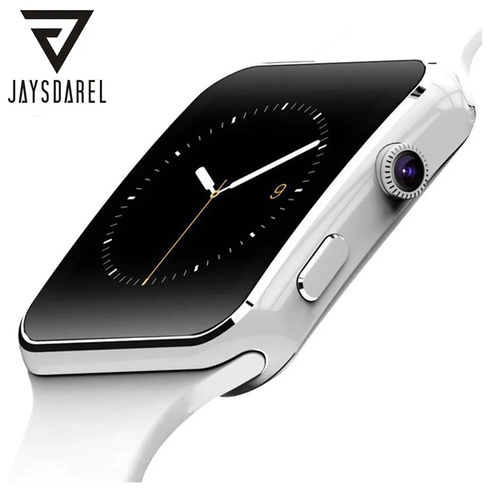 JAYSDAREL X6 Bluetooth Smart Watch Support Sim Card HD Camera Whatsapp Curved Screen