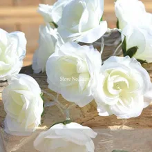 2 м 3 м 4 м 5 м 10 м светодиодный светильник на батарейках сказочные огни креативные Рождественские огни шелковые цветочные ночные светильники для украшение для интерьера