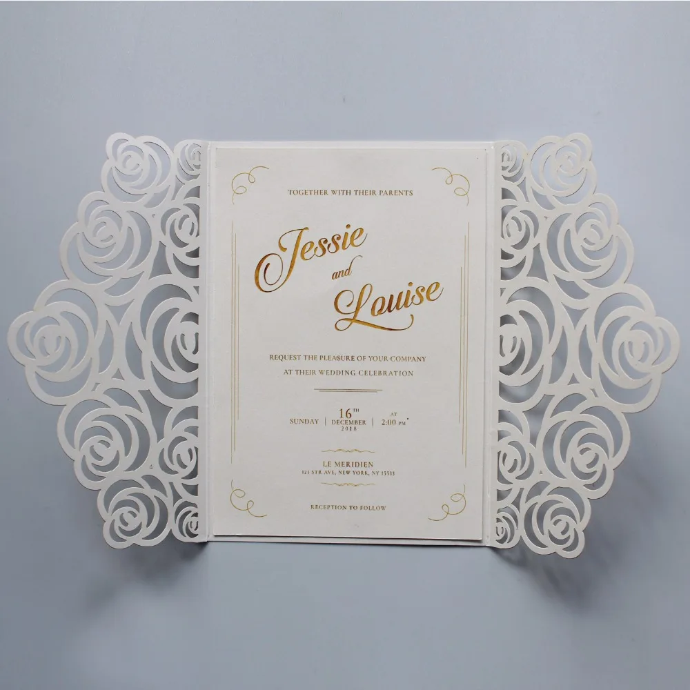 Laser-cutting Invitation