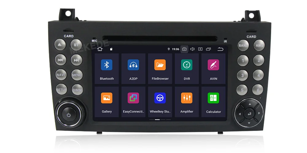 Flash Deal MEKEDE in Stock ! PX3 Android 9.0 CAR DVD for Benz R171 W171 Benz SLK R171 SLK200 2GB RAM+16GB 4 Octa Core+DVR/WIFI+DAB 9