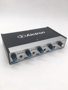 

Alctron HA400 4 channel professional compact headphone amplifier for stage , church, studio,include DC 15 V adapter