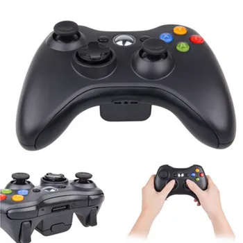 

JOYSTICK JOYPAD CONTROLLER XBOX 360X360 XBOX360 WIRELESS WIFI COMPATIBLE CONTROLLER-BLACK