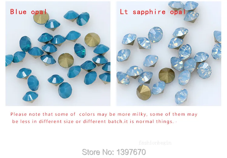 ss1-ss47 shiny Clear Czech Crystal Rhinestone Cone Round Pointed Foiled Back Glass Strass stone nail art Gem jewelry making bead