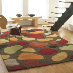 

Modern brief fashion stone style living room coffee table carpet bed blankets