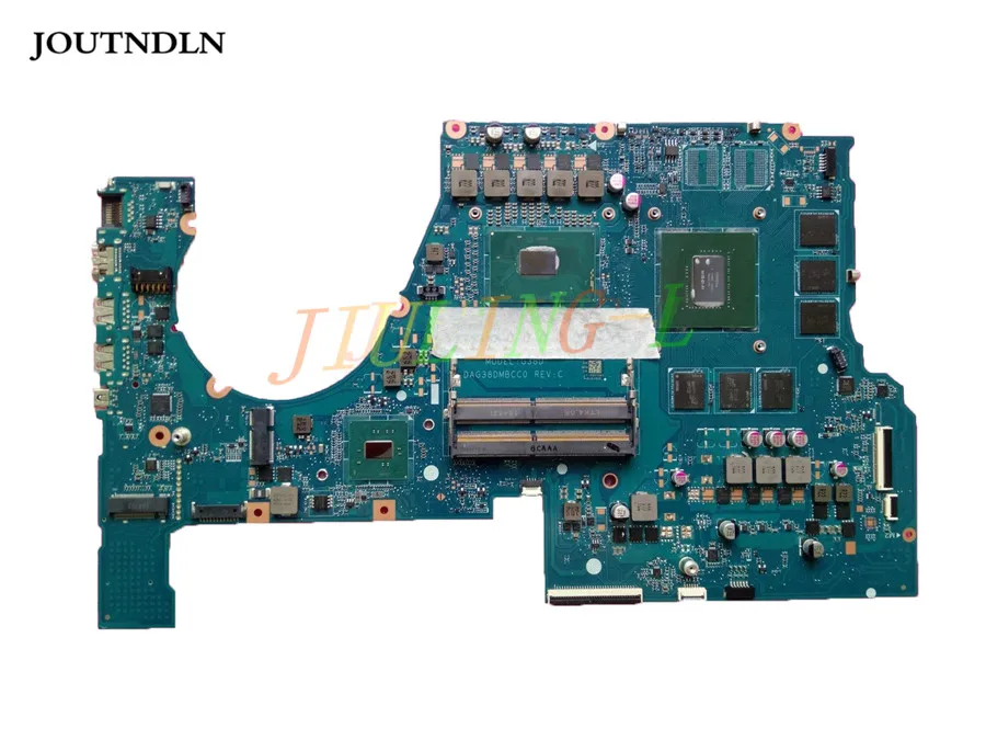 JOUTNDLN для HP 17T W 17 материнская плата I7 7700HQ CPU и 1060M 6G 915552 601 DAG38DMBCC0|Материнские платы