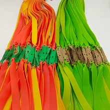 5 шт. Рогатка плоская резиновая лента толщина 1 см Резиновая лента катапульта натуральный латекс для тактической рогатки охота Рогатка