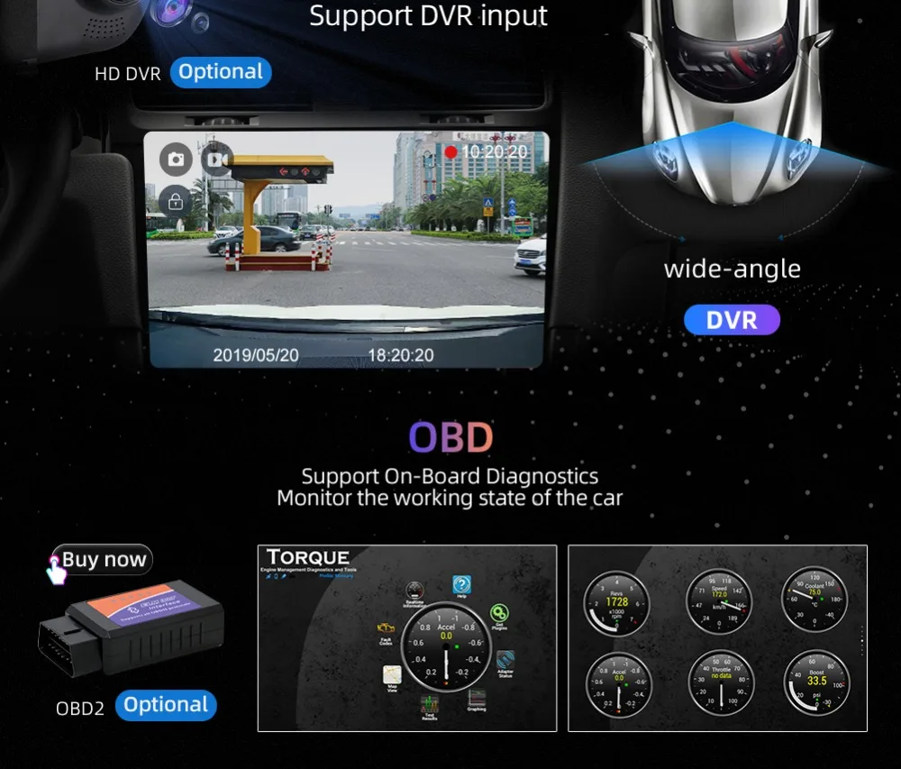 Best Bosion newest PX6 4G+64G Android 9.0 4G Car Radio Multimedia Video Player Navigation GPS For Honda Civic 2012 no 2 din dvd raido 17