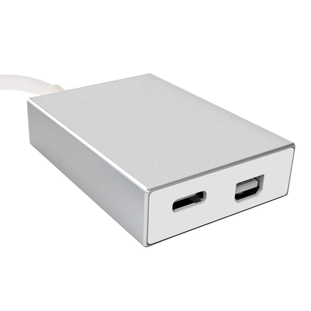 MLLSE USB-C 3,1 к Mini Displayport USB OTG USB-C Женский адаптер зарядного устройства подходит для ноутбука AA3820