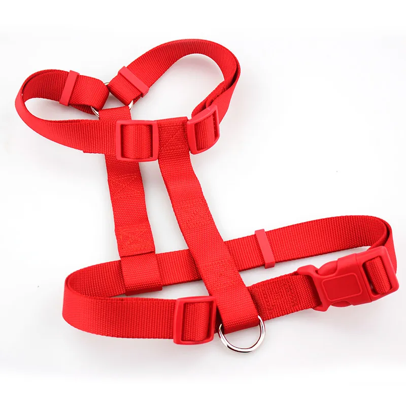 Шлейки для больших и маленьких собак аксессуары для домашних животных шлейки и поводок предметы для велосипеда шлейка для собак для тренировок JW0037 - Цвет: red