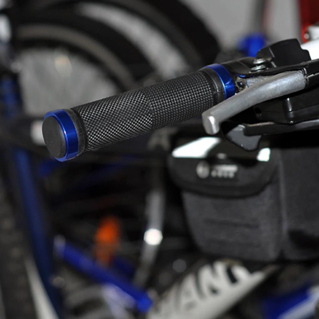 5 Pairs Bicycle Handlebar Grips Cover Wrap Comfortable Rubber Mountain Bike Handle Bar Anti-skid Sleeve