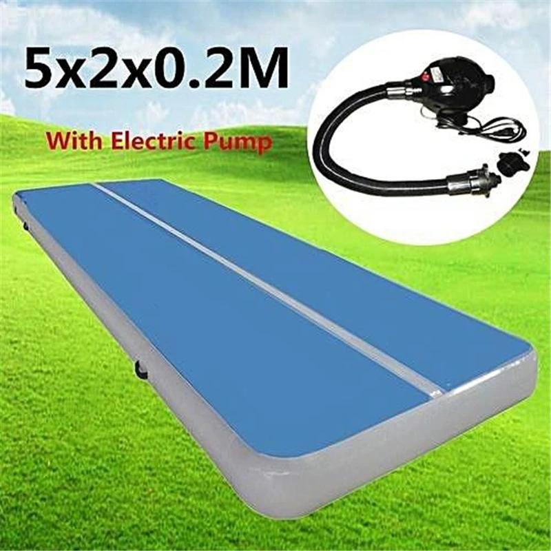 

Inflatable air track High Quality 5x2x0.2m Inflatable Tumble Track Trampoline,Air Tumbling Mat ,Inflatable Air Track For Sale
