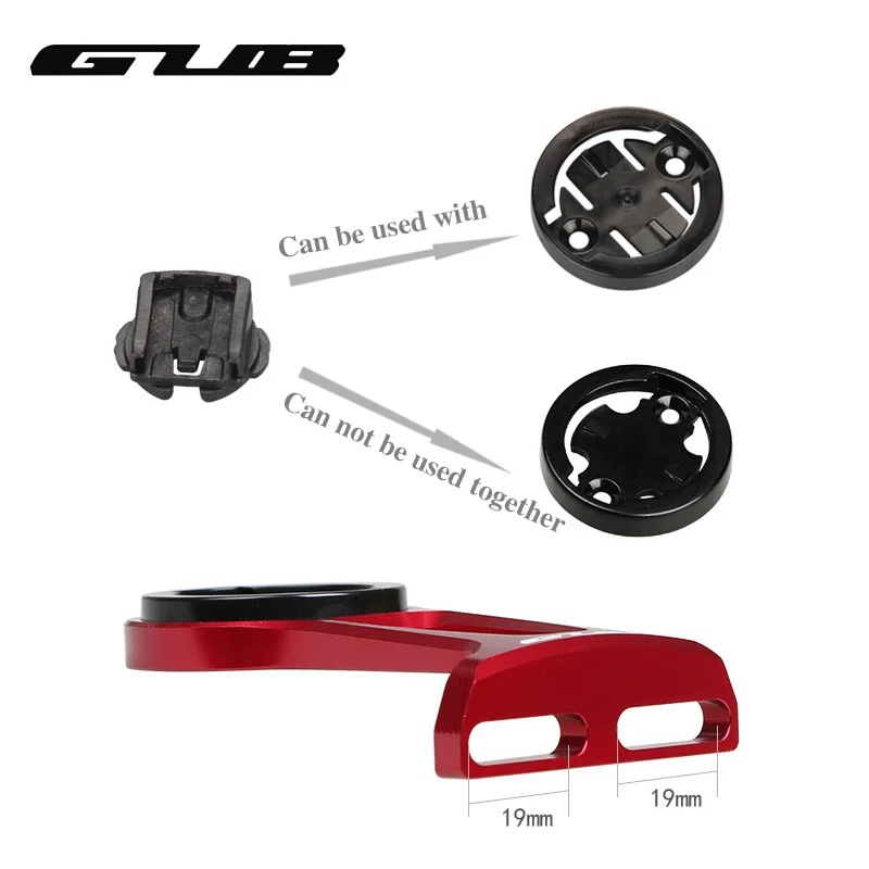 GUB Aluminum Bicycle Computer Mount For Garmin Cateye Bryton Edge Stem Mounting Accessory Bike GPS Computers Extension Holder