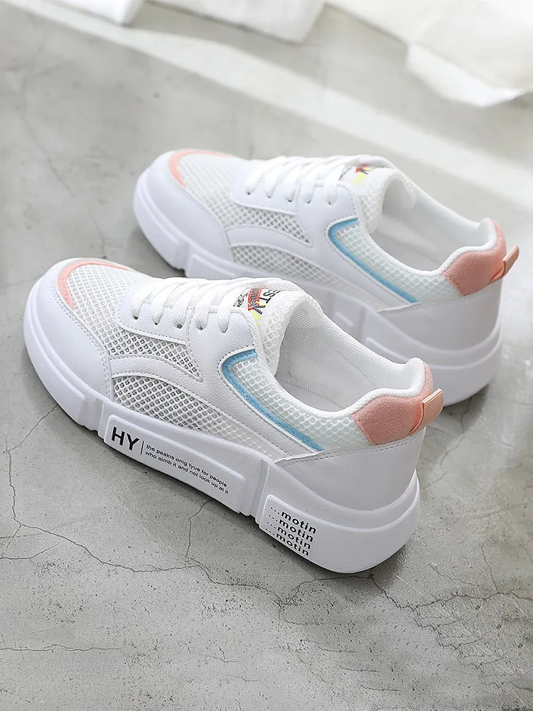 

Small white shoes women's mesh single shoes 2019 summer new wild shoes casual breathable tide shoes sneakers women shoes woman
