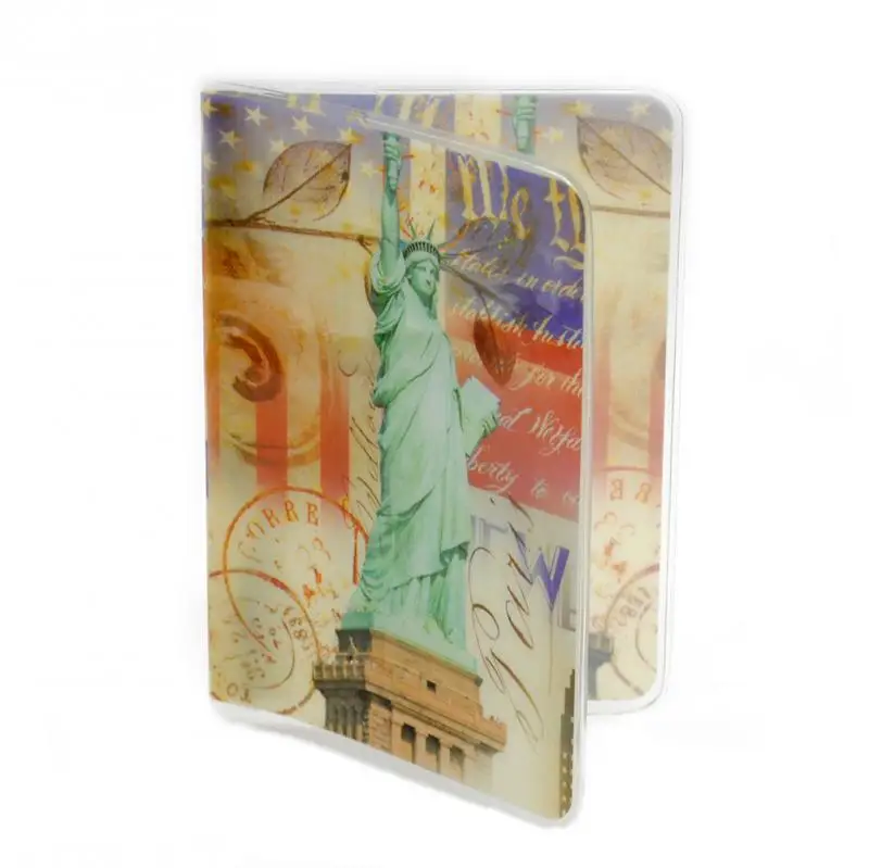 10 видов стилей, национальный флаг, Эйфелева башня, Обложка для паспорта, карты, удостоверения личности, ПВХ папка для документов, посылка для паспорта, 14x9,6 см
