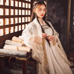 2019 классический в стиле ханьфу костюм женский Тан мужской Традиционный китайский древний костюм женские танцевальные костюмы для