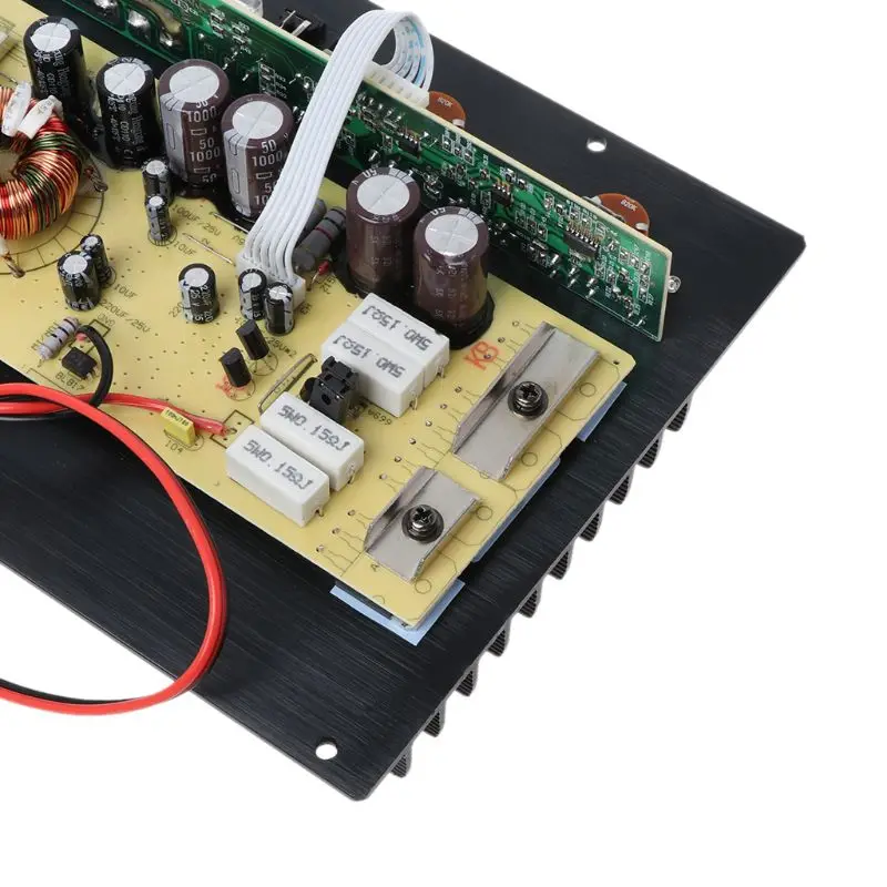 1 unidad DC 12 V 1200 W 100A Auto Car Audio amplificador Board HS-180 alta potencia Subwoofer circuito módulo para altavoz de 8/10 pulgadas 1 unidad DC 12 V 1200 W 100A Auto Car Audio amplificador Board HS-180 alta potencia Subwoofer circuito módulo para altavoz de 8/10 pulgadas