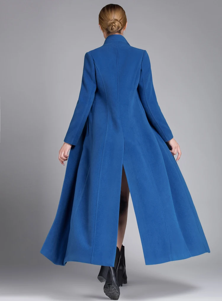 Solide De Produits Chaud Grande Long Manteau Couleur Cachemire 2019new Mince Femmes Taille 4SqZ0wX