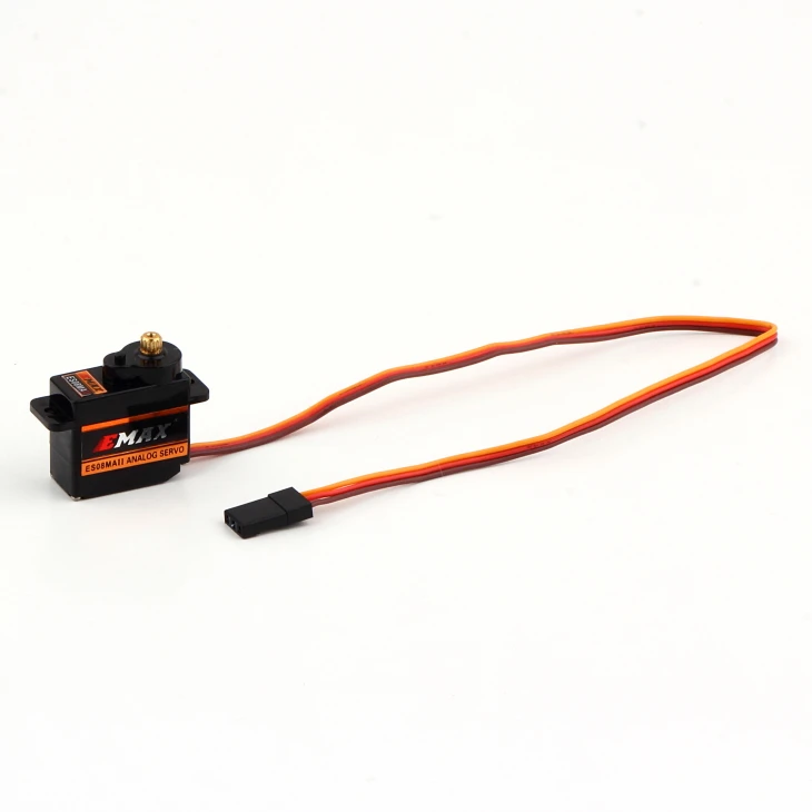 4 шт./лот EMAX ES08MA II Mini металлическая Шестерня Аналоговый сервопривод 12g/2 0 кг/0 12 сек