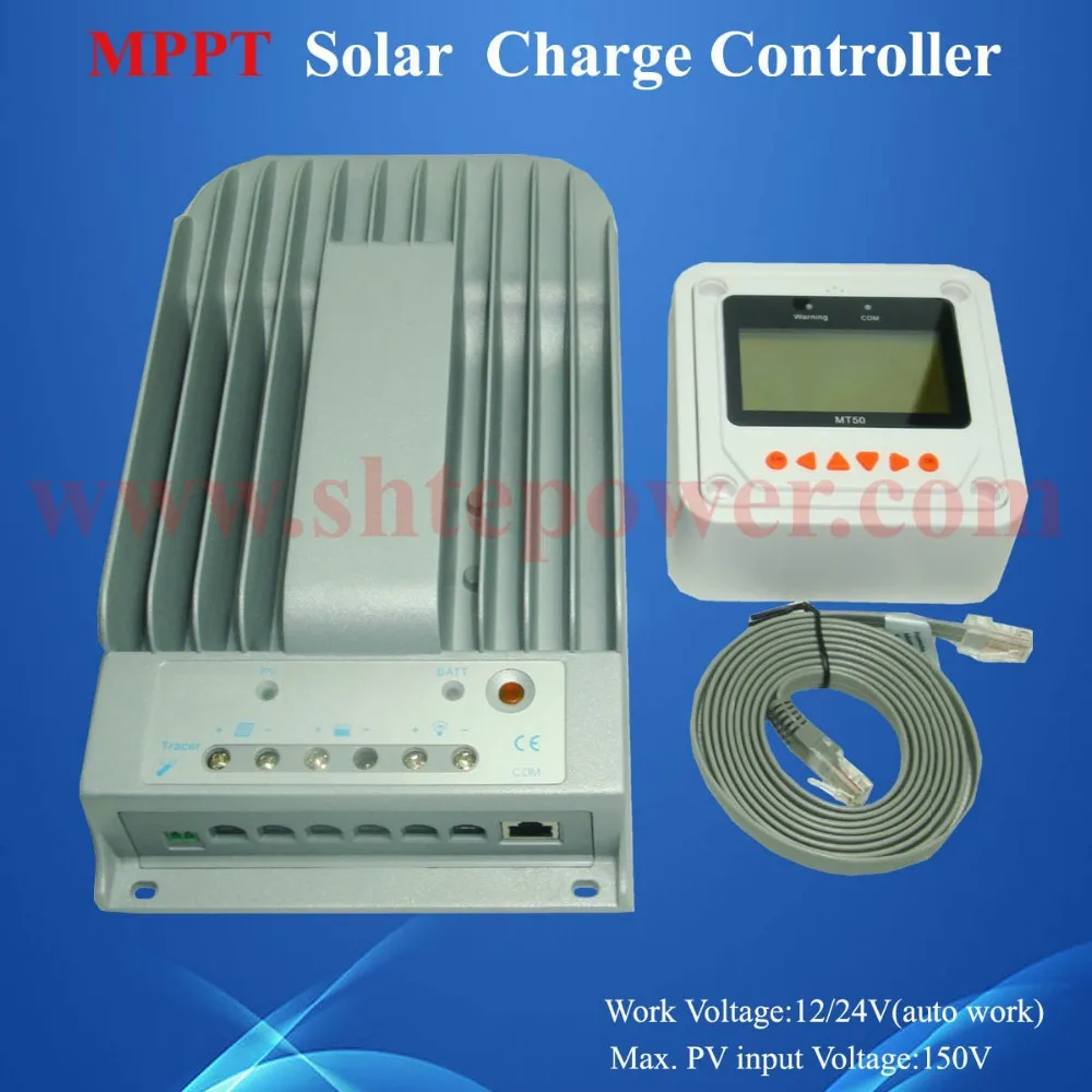 

30amp MPPT solar controller regulator 12v 24v auto work, max pv input 150v