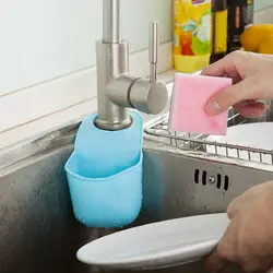 Коробка стойки кухня держатель губок на раковине ванная комната висит фильтр органайзер для хранения