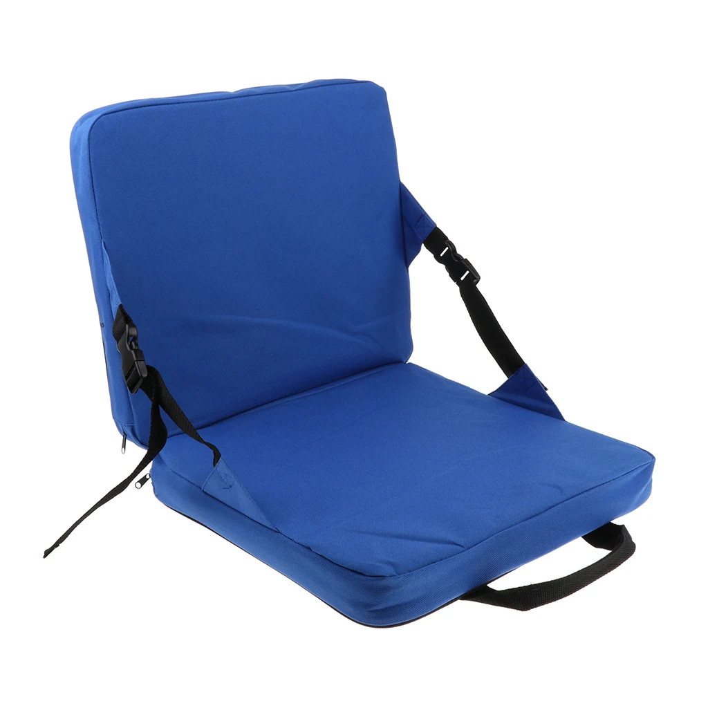 Foldable Outdoor Picnic Camping Beach Chair Soft Stadium Seat Cushion for Camping Hiking