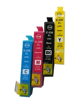 Compatible Epson 220 Ink Cartridge For Epson WF 2630/2650/2660 Ink jet Printer Free Shipping Hot 