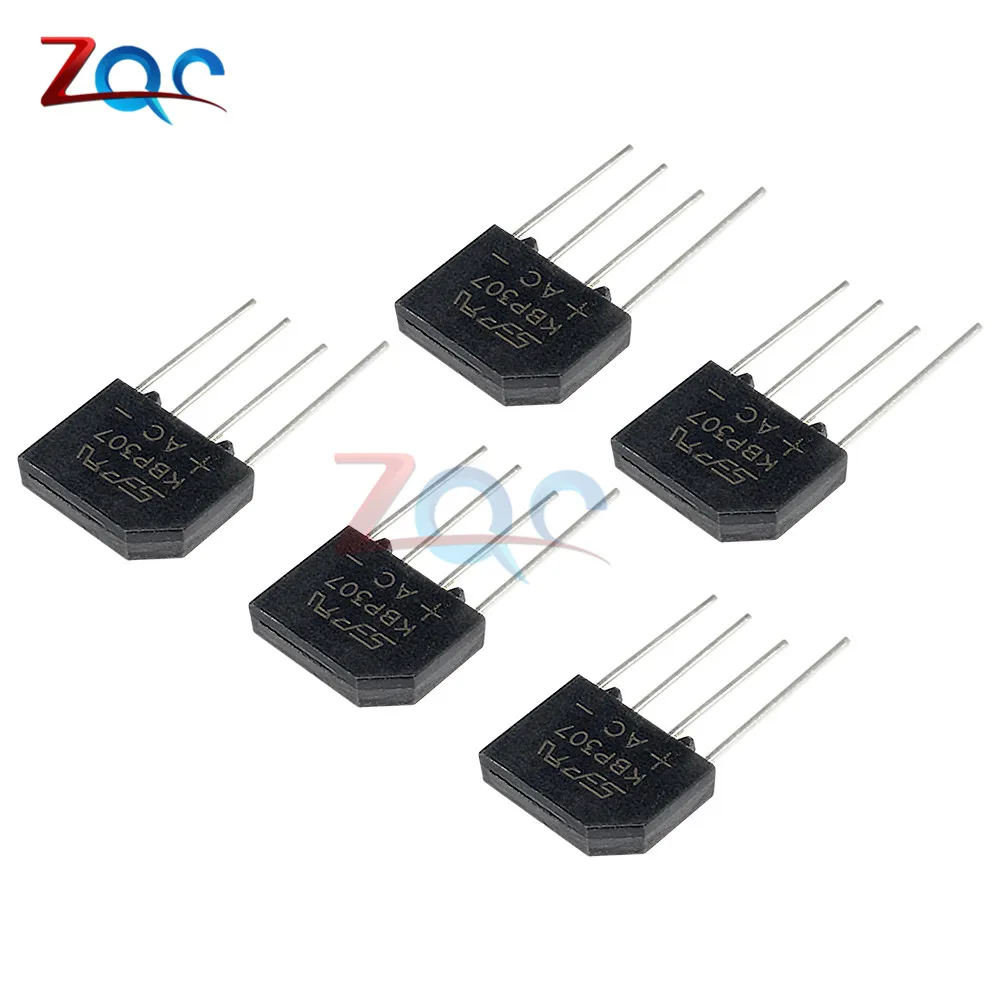 

20PCS 3A 700V Diode Rectifier Flat Bridge KBP307 DIP-4 Bridge Rectifier