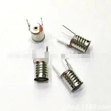 500 шт. медь e10 лампа кронштейн держатели фонариков с кольцами для световой индикатор