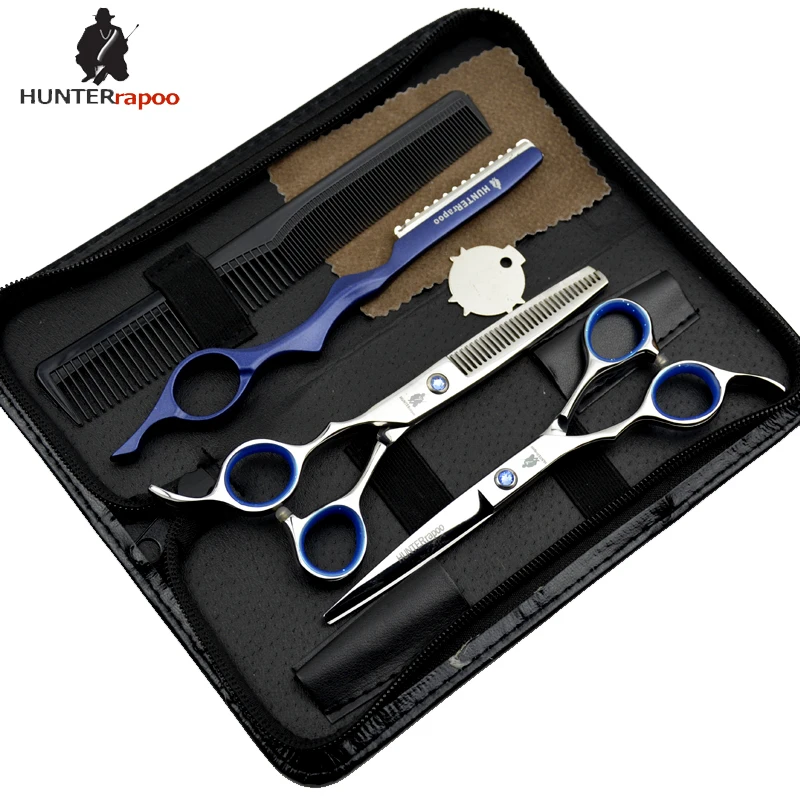 

New Item: 6'' High Quality Razor Cutting and Thinning Scissors Set Japanese Grooming Shears for Hair Left Hand Tijeras Pelo