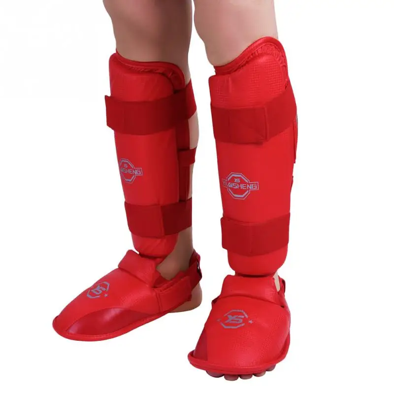 1 пара средства защиты голени мягкий Муай Тай боксерские щитки для голени подножки каратэ защита ноги хвостовик Защита ног спортивная безопасность