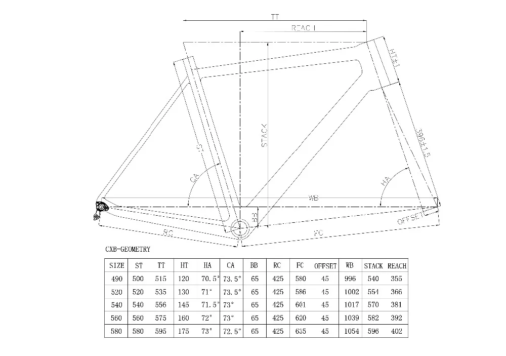 Clearance 49/52/54/56/58cm UD Matt BB30 BSA Carbon Cyclocross Bike Frame+Fork Disc Brake Frameset 4