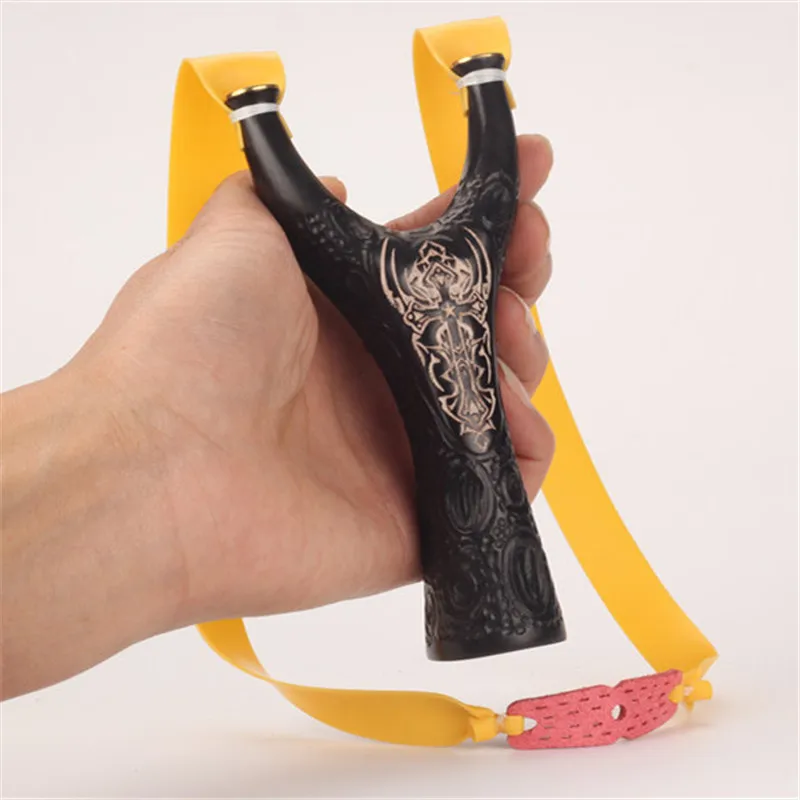 Popular crusade of purple sandalwood slingshot with inverted copper