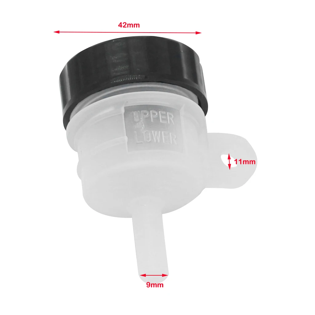 9mm ABS Plastic Motorbike Brake Master Cylinder Fluid Oil Bottle Reservoir for Yamaha  for Most Motorcycles Dropshipping