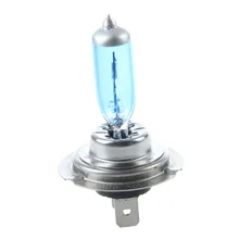 2х автомобильный передний галогенный светильник, головной светильник H7, ультра белая лампа 55 Вт