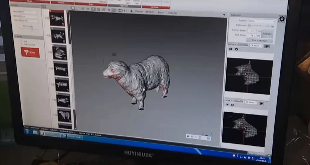 Промышленный 3d сканер высокоточный Профессиональный тела легкий в управлении 3Ds