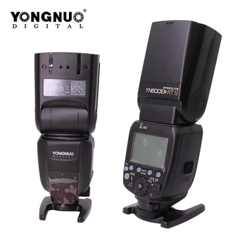 

Upgraded YONGNUO YN600EX-RT II 2.4G Wireless HSS 1/8000s Master TTL Flash Speedlite for Canon Camera as 600EX-RT YN600EX RT II