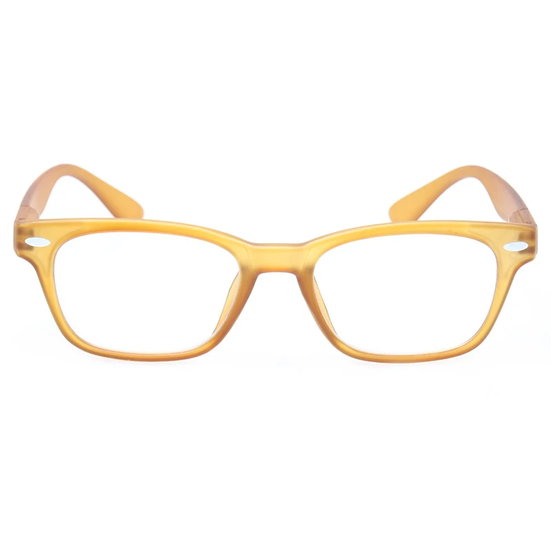 Модные очки для чтения овальная оправа пружинный шарнир дизайн унисекс повседневные очки для чтения диоптрий 0,5 1,75 2,0 3,0 4. 0 - Цвет оправы: yellow
