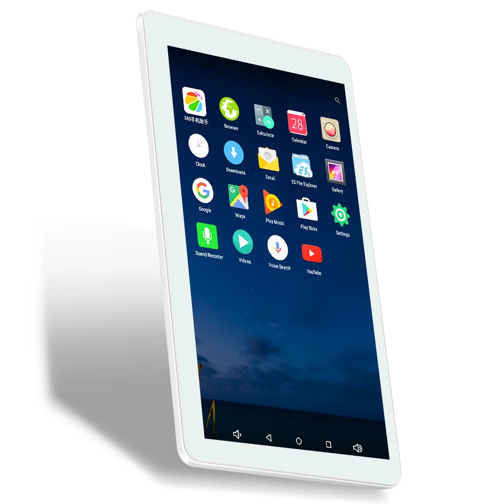 Yuntab white 10.1 inch D102 tablet Android 6.0 quad core 1 GB+8 GB with Dual camera, Google Play Pre-loaded,Supports 3D Games Yuntab white 10.1 inch D102 tablet Android 6.0 quad core 1 GB+8 GB with Dual camera, Google Play Pre-loaded,Supports 3D Games