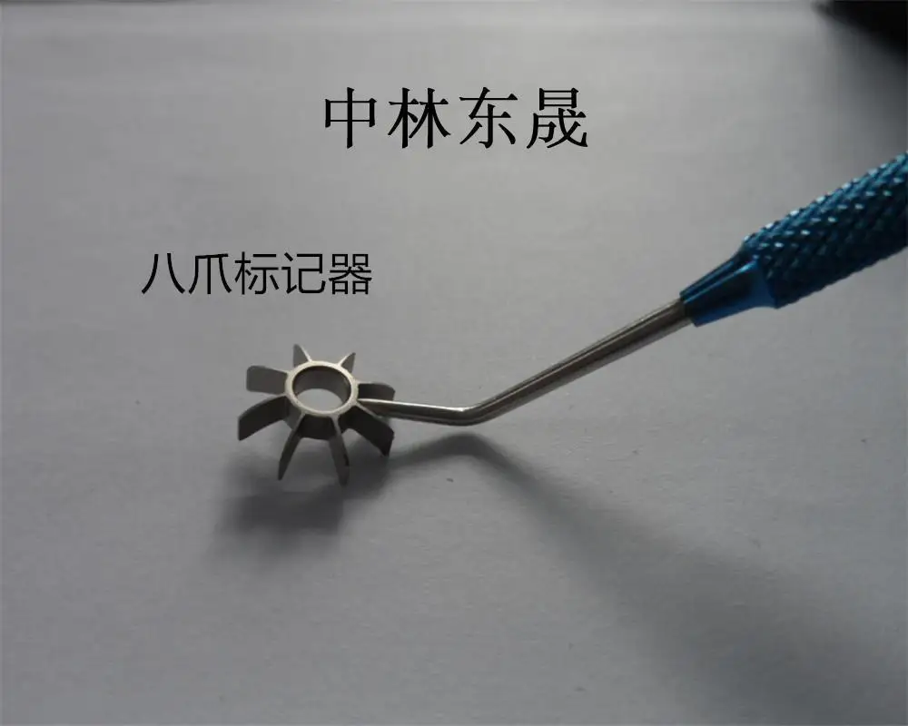 

1pcs Titanium ophthalmic Cornea marker Corneal marke 8 claw ophthalmic eye instrument