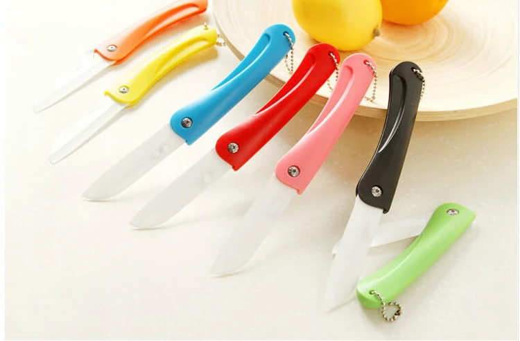 Складной керамический нож, открывалка для письма, Канцелярский резак для фруктов, овощей, суши, керамические ножи, инструменты