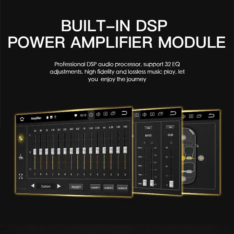 Cheap 9" Octa Core Android 8.1 2.5D IPS Screen Car Radio GPS Navigation Player For Nissan NV200 2014-2018 32EQ DSP, 4G SIM Card Slot 7