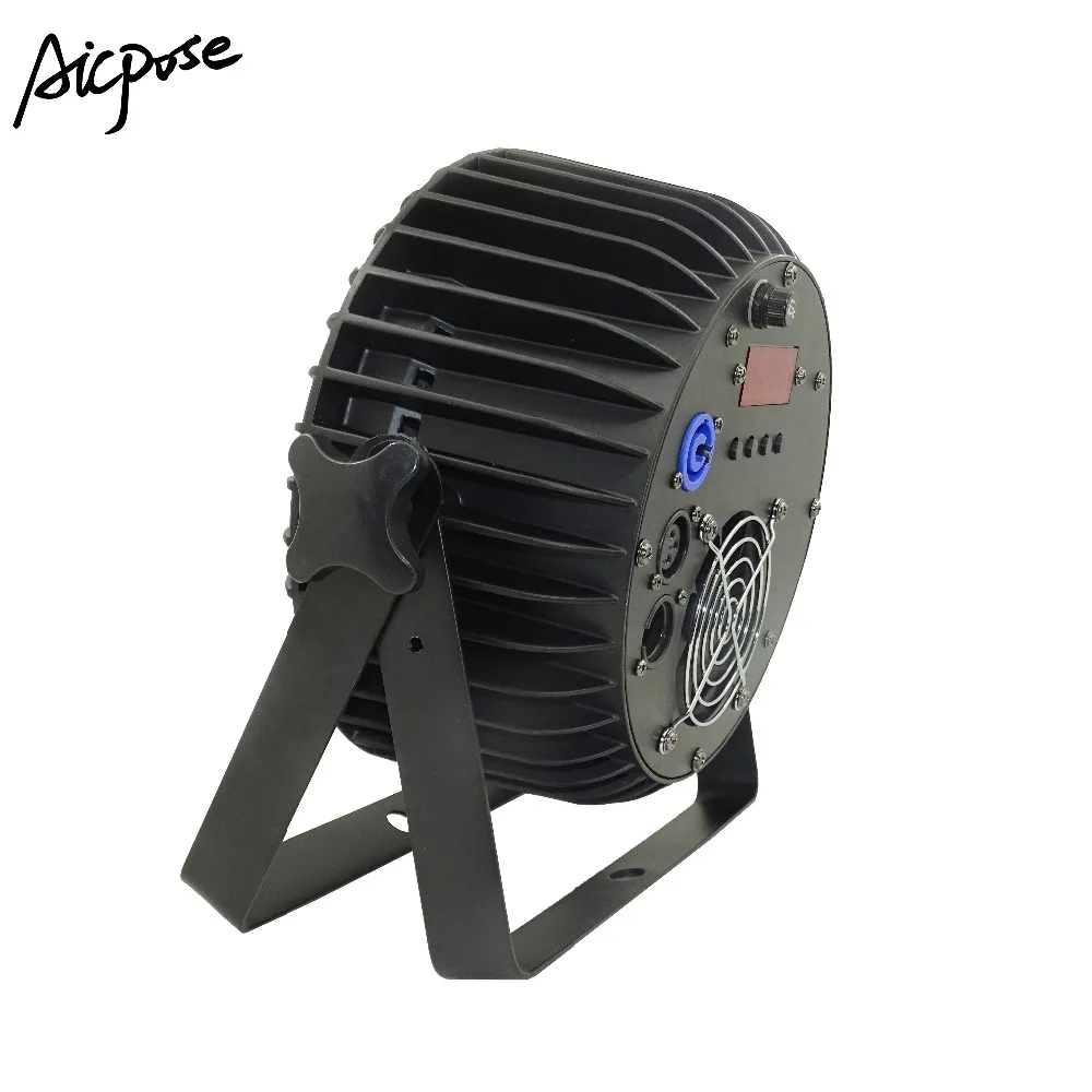 Conduziu a Luz do Par 18x4 em 1 Luz com Luzes do Palco 10 Unidades e lotes 12 w Rgbw Led Par Can Controle Dmx512 ou Festa Disco dj Alumínio 18 12 w 7 RGBW LED Par Can Luz Com Luzes