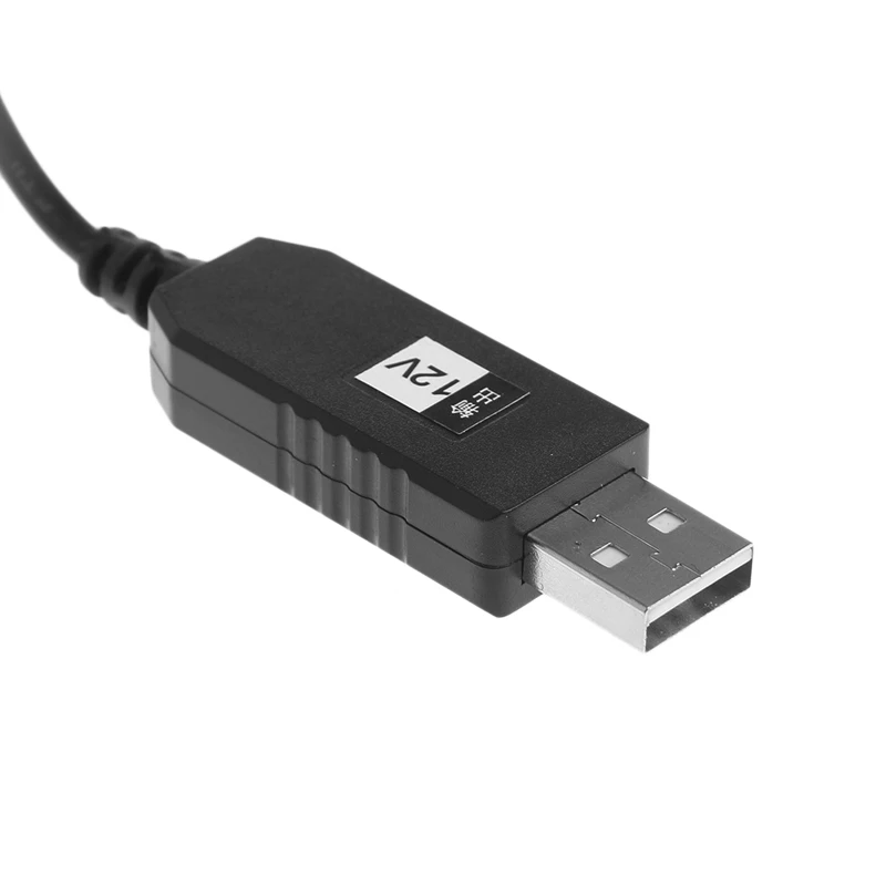 OOTDTY USB DC 5 в к DC 12 В 2,1x5,5 мм Мужской повышающий преобразователь Кабель-адаптер для маршрутизатора