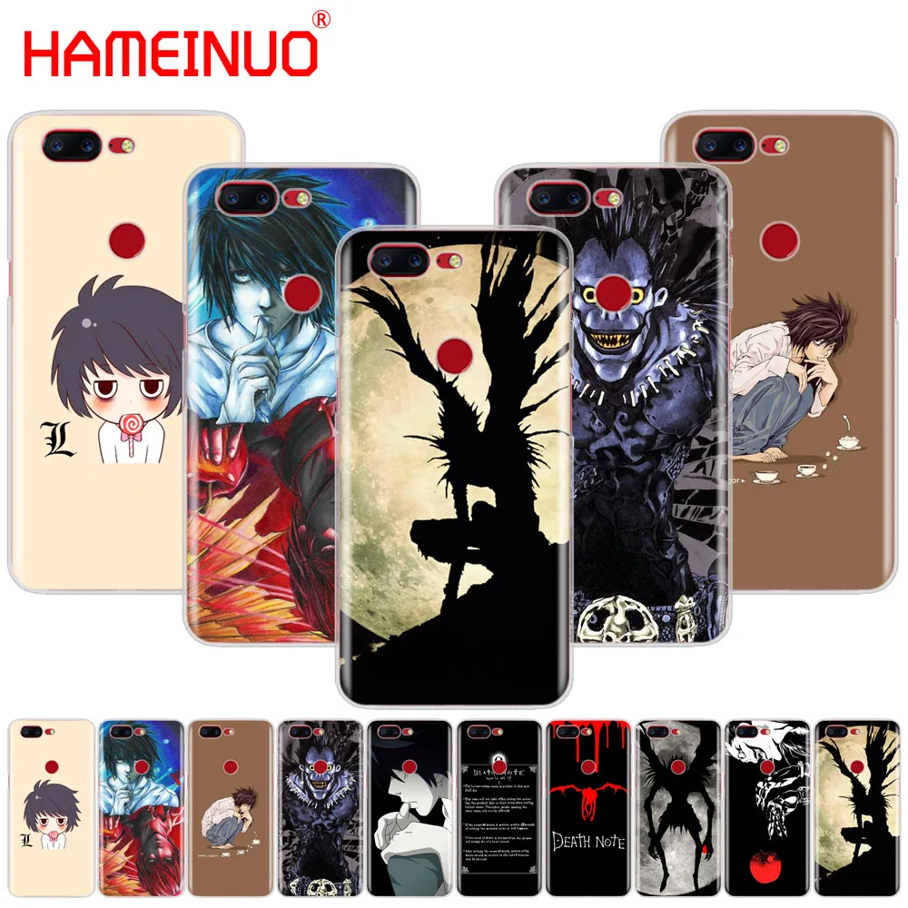 

HAMEINUO Anime Death Note cover phone case for Oneplus one plus 6 5T 5 3 3t 2 X A3000 A5000