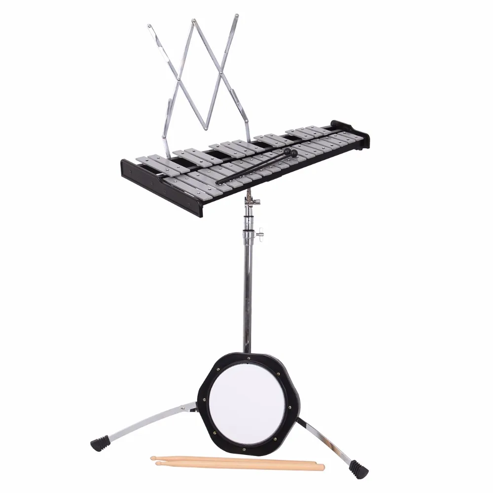 Ship from USA! Percussion Glockenspiel Bell Kit 30 Notes w/ Practice