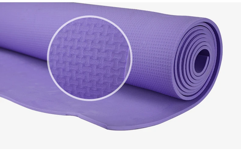 6 мм 4 цвета открытый складной коврик для йоги нескользящий толстый коврик для фитнеса Пилатес коврик для фитнеса