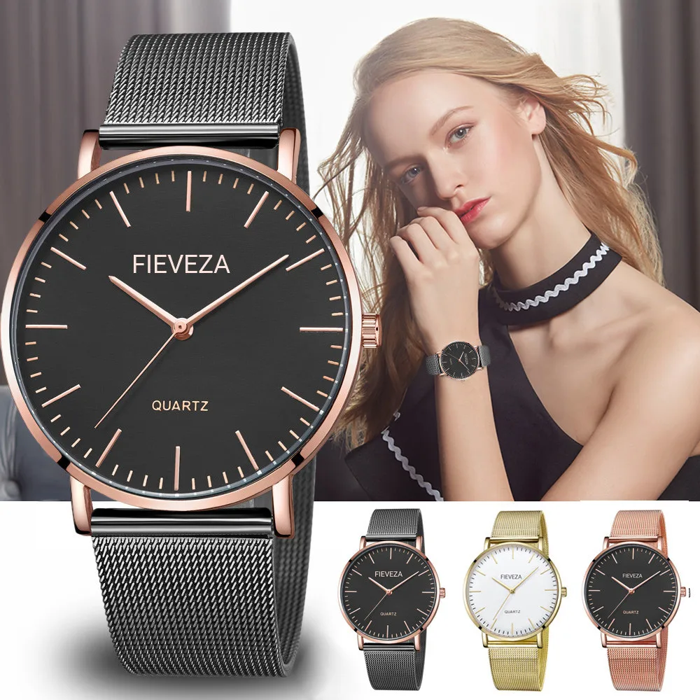 

Reloj Mujer Woman Fashion Leather Band Analog Quartz Round Wrist Watch Ladies Sports Watches Women Watches Relogio Feminino H2
