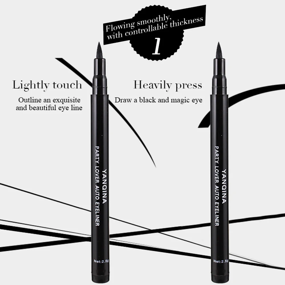 Sexy Cat Black Waterproof Liquid Eyeliner Make Up Beauty Comestics Long-lasting Eye Liner Pencil Makeup Tools Cosmetics
